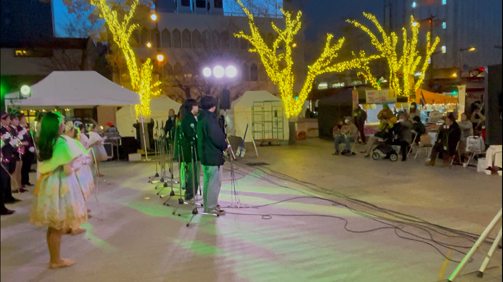 善光寺イルミネーション点灯式