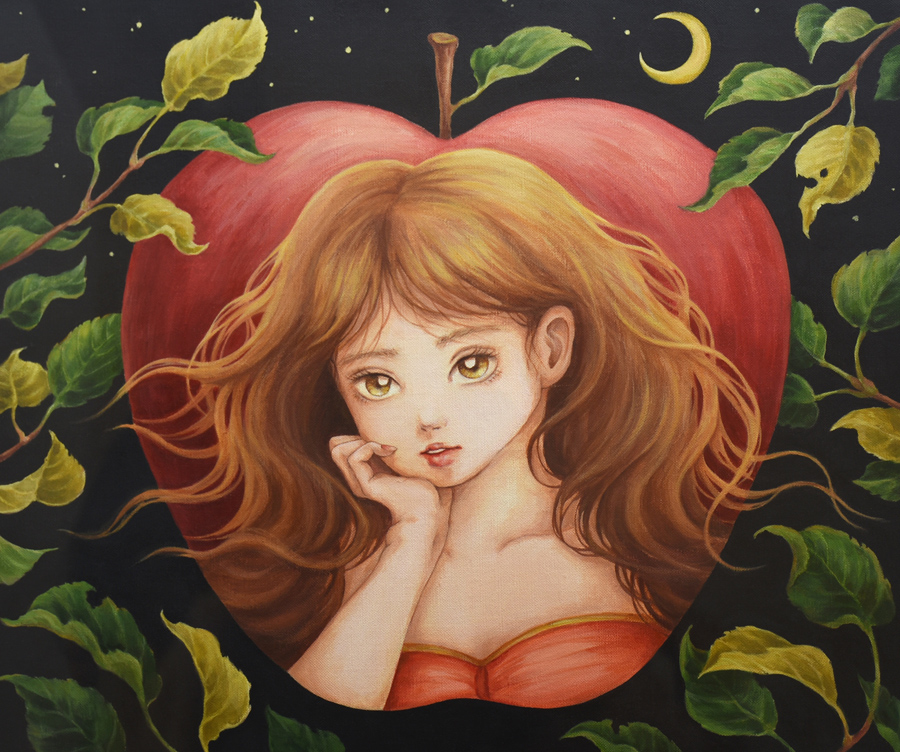 卒業生美術作家２人の作品を飯綱町で展示